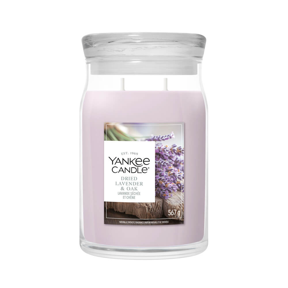 Dried Lavender and Oak