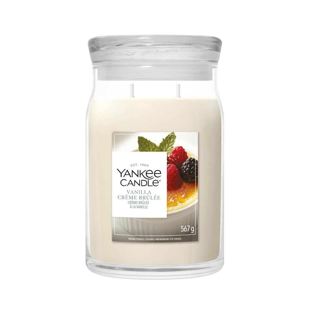 Yankee Candle Vanilla Creme Brulee Signature Large Jar Candle