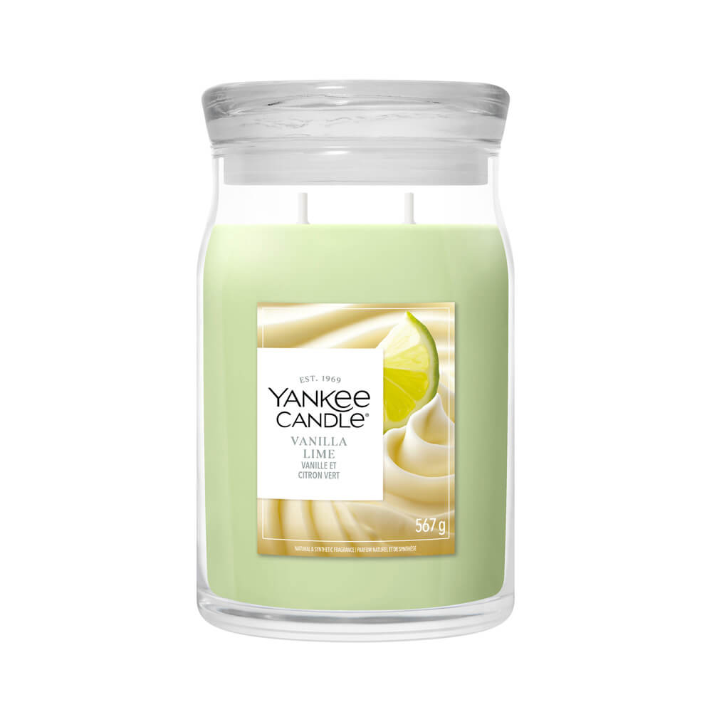 Yankee Candle Vanilla Lime Signature Large Jar Candle