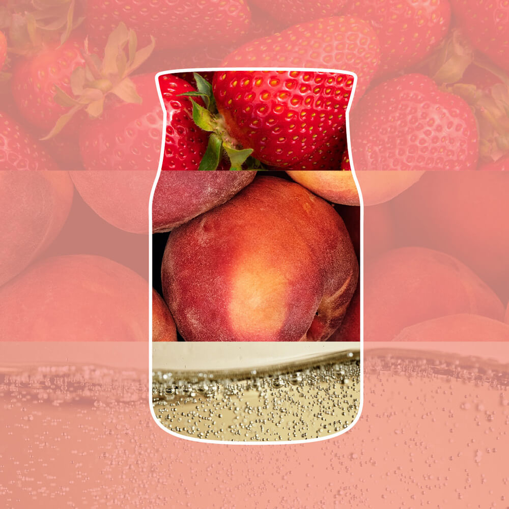 White Strawberry Bellini