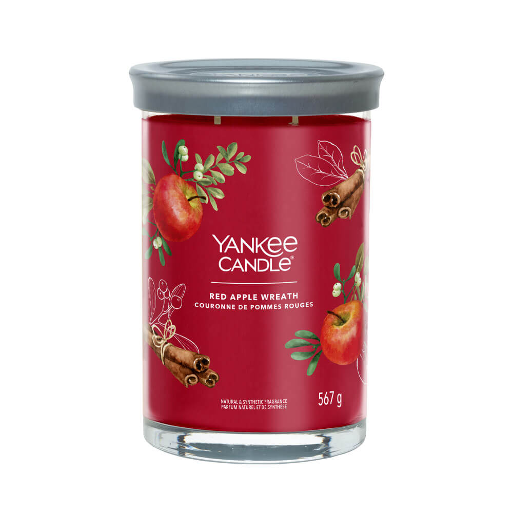Yankee Candle Red Apple Wreath Signature Large Tumbler Candle