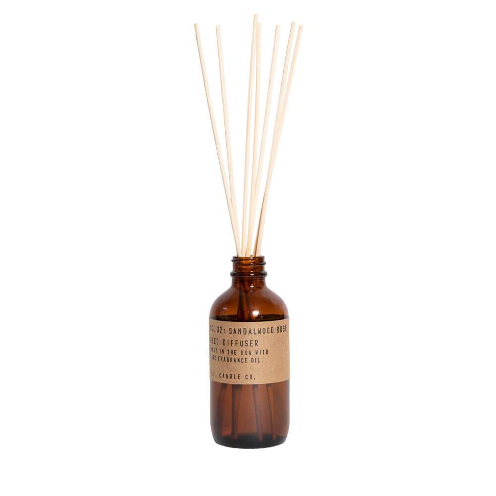 P.F. Candle Co. Sandalwood Rose Reed Diffuser Image 1