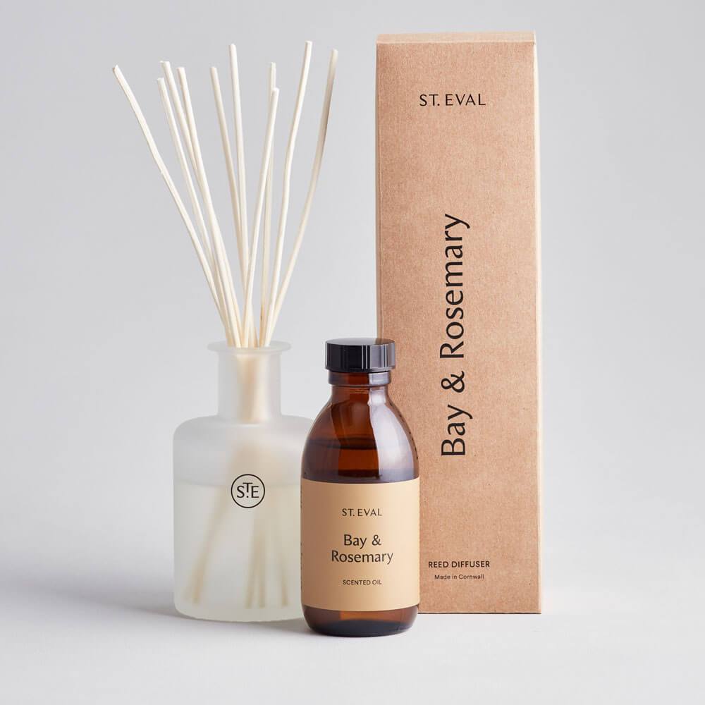 ST. Eval Bay And Rosemary Reed Diffuser Set Image 1