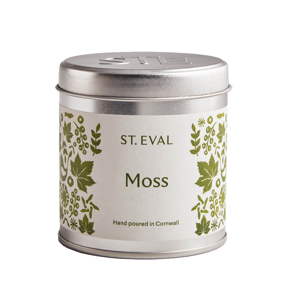 ST. Eval Moss Scented Candle Tin