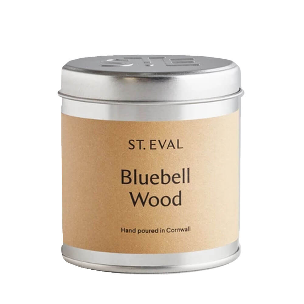ST. Eval Bluebell Scented Candle Tin