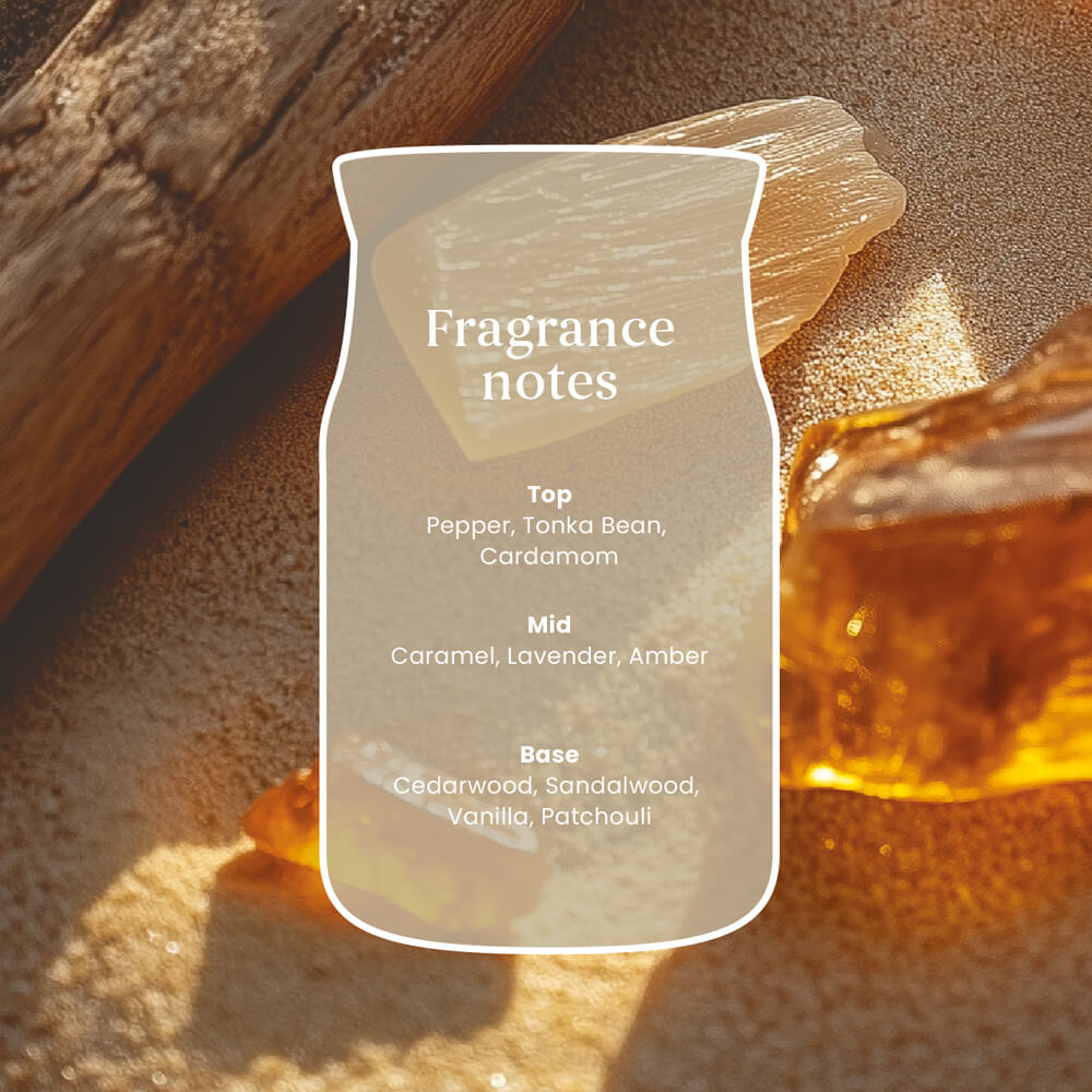 Amber and Sandalwood