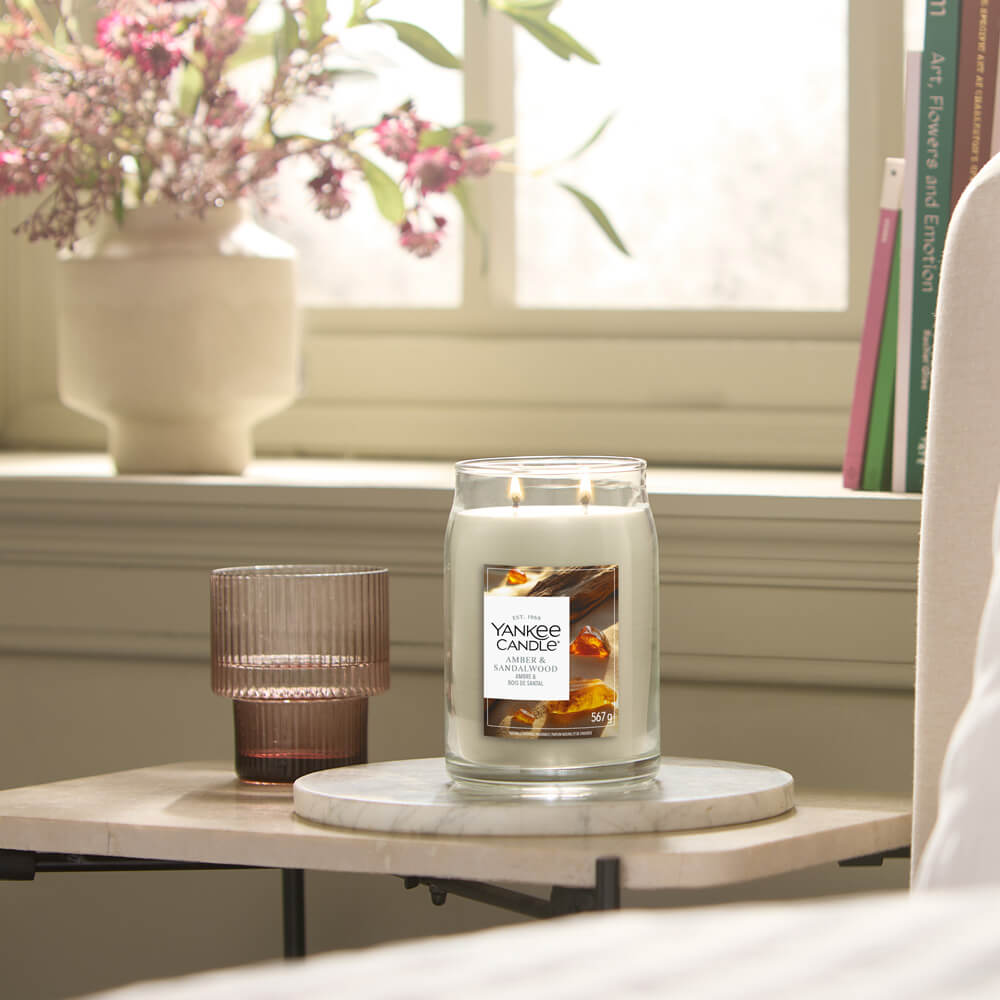 Amber and Sandalwood