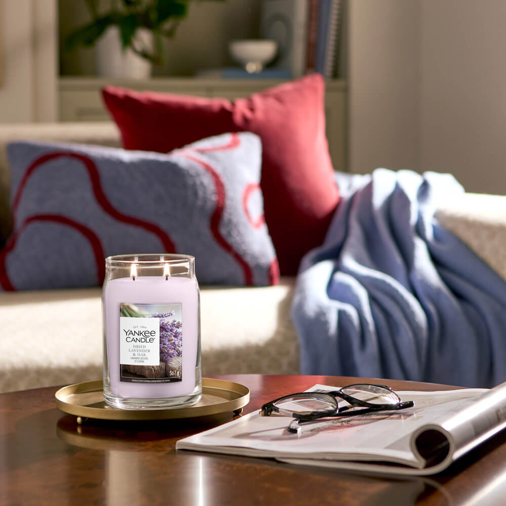 Dried Lavender and Oak