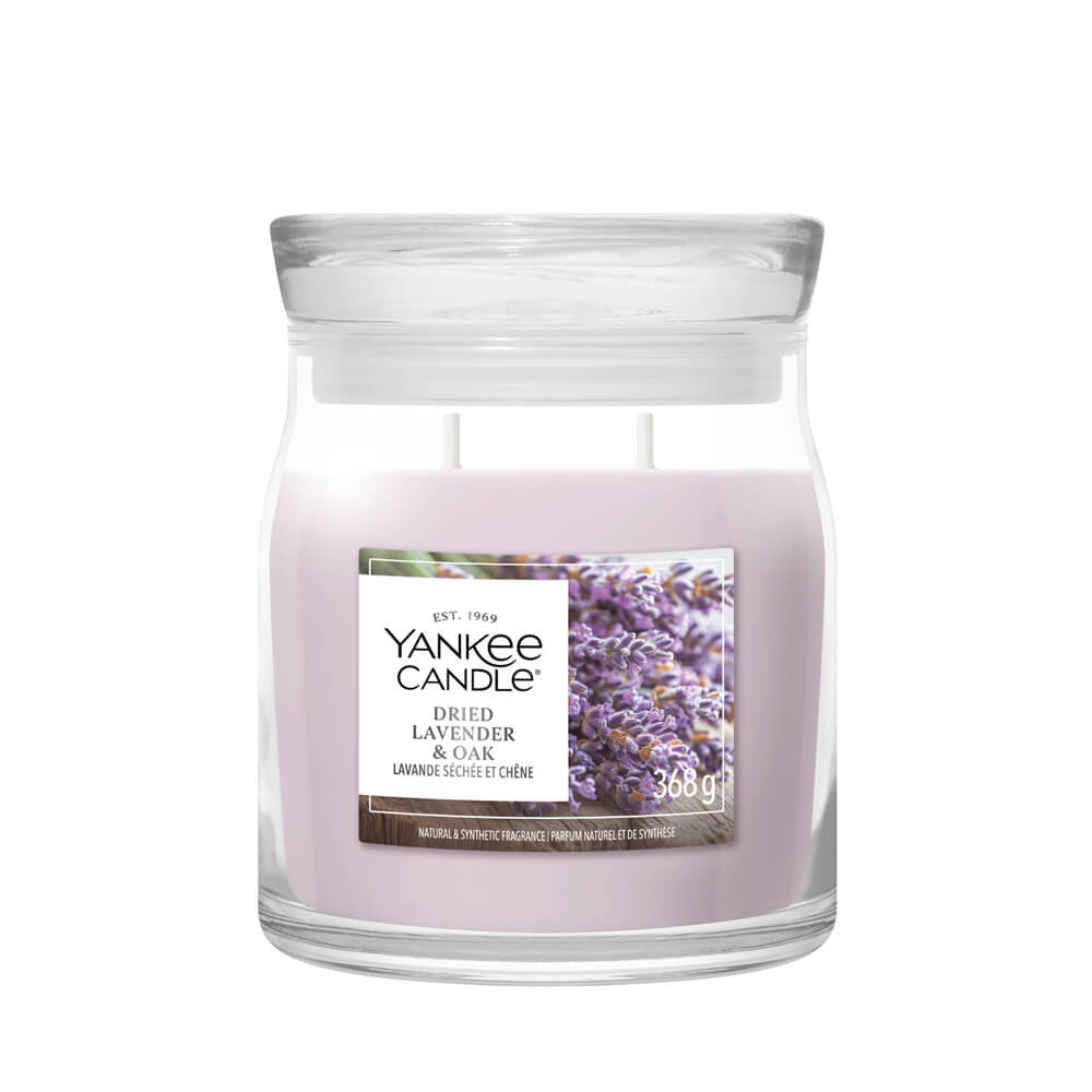 Dried Lavender and Oak