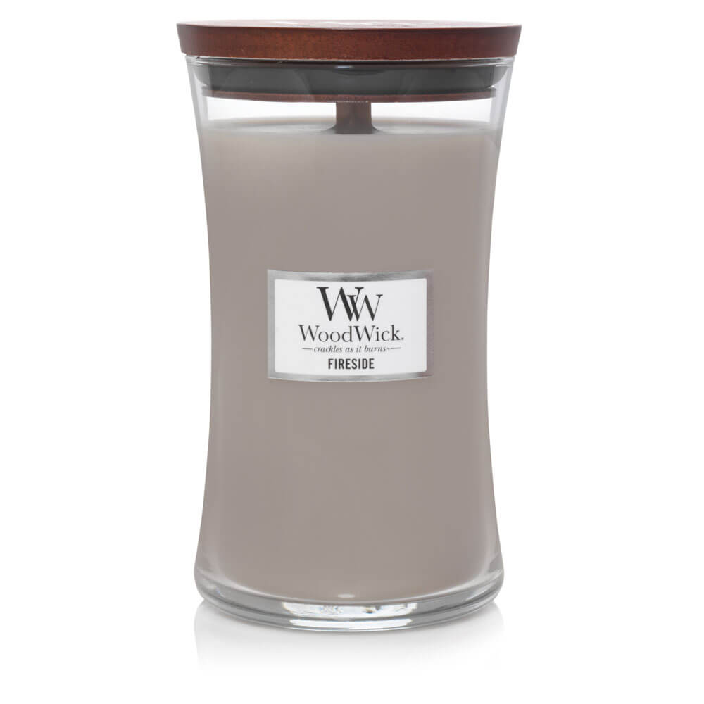  Woodwick Ellipse Scented Candle, Linen, 16oz