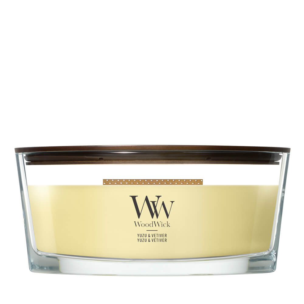 Ellipses Jar WoodWick Yuzu and Vetiver Ellipse Jar Candle