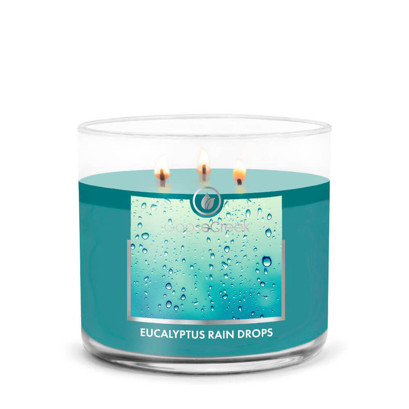 Goose Creek Eucalyptus Rain Drops 3 Wick Tumbler Candle Candles Direct