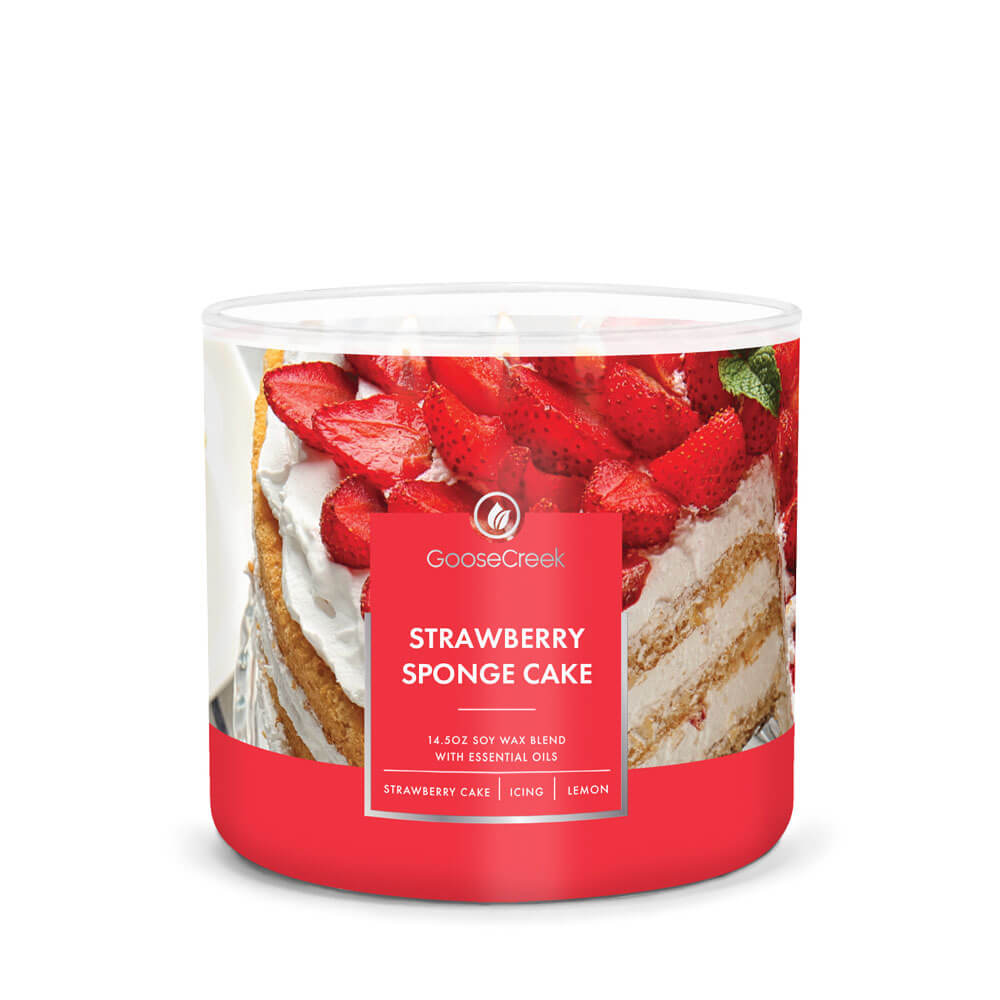 Strawberry Sponge Cake