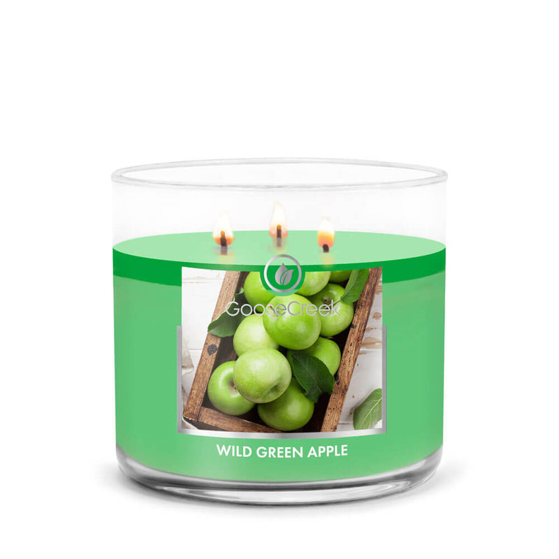 Goose Creek Wild Green Apple 3 Wick Tumbler Candle Candles Direct
