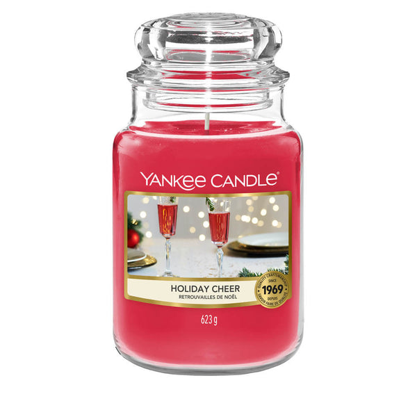 Yankee Candle Holiday Cheer Large Jar Candle - Candles Direct