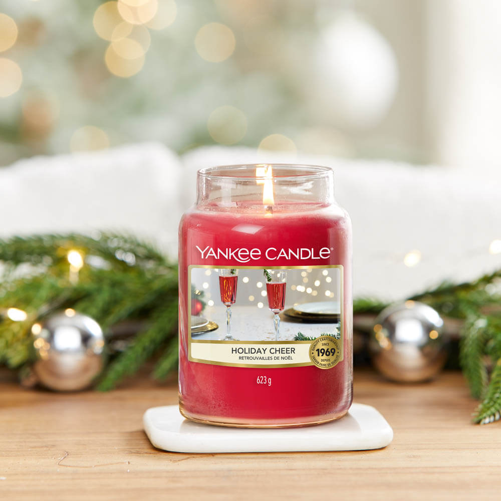 Yankee Candle Holiday Cheer Large Jar Candle
