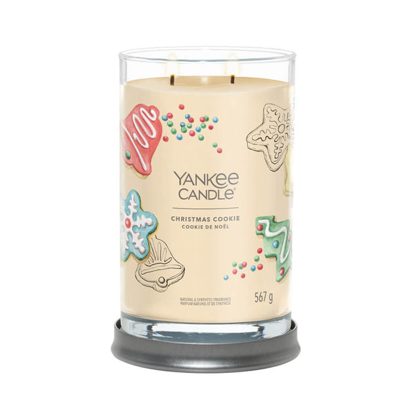Yankee Candle Christmas Cookie Signature Large Tumbler Candle - Candles  Direct