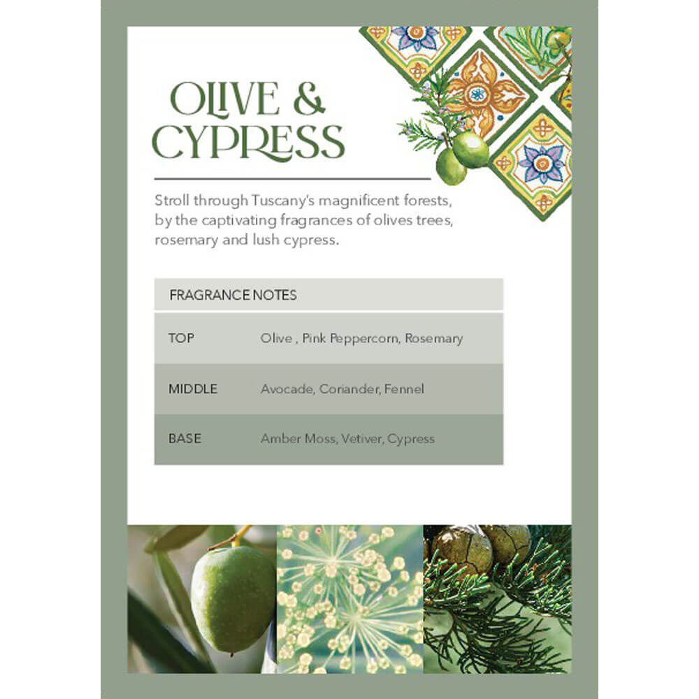 Olive and Cypress