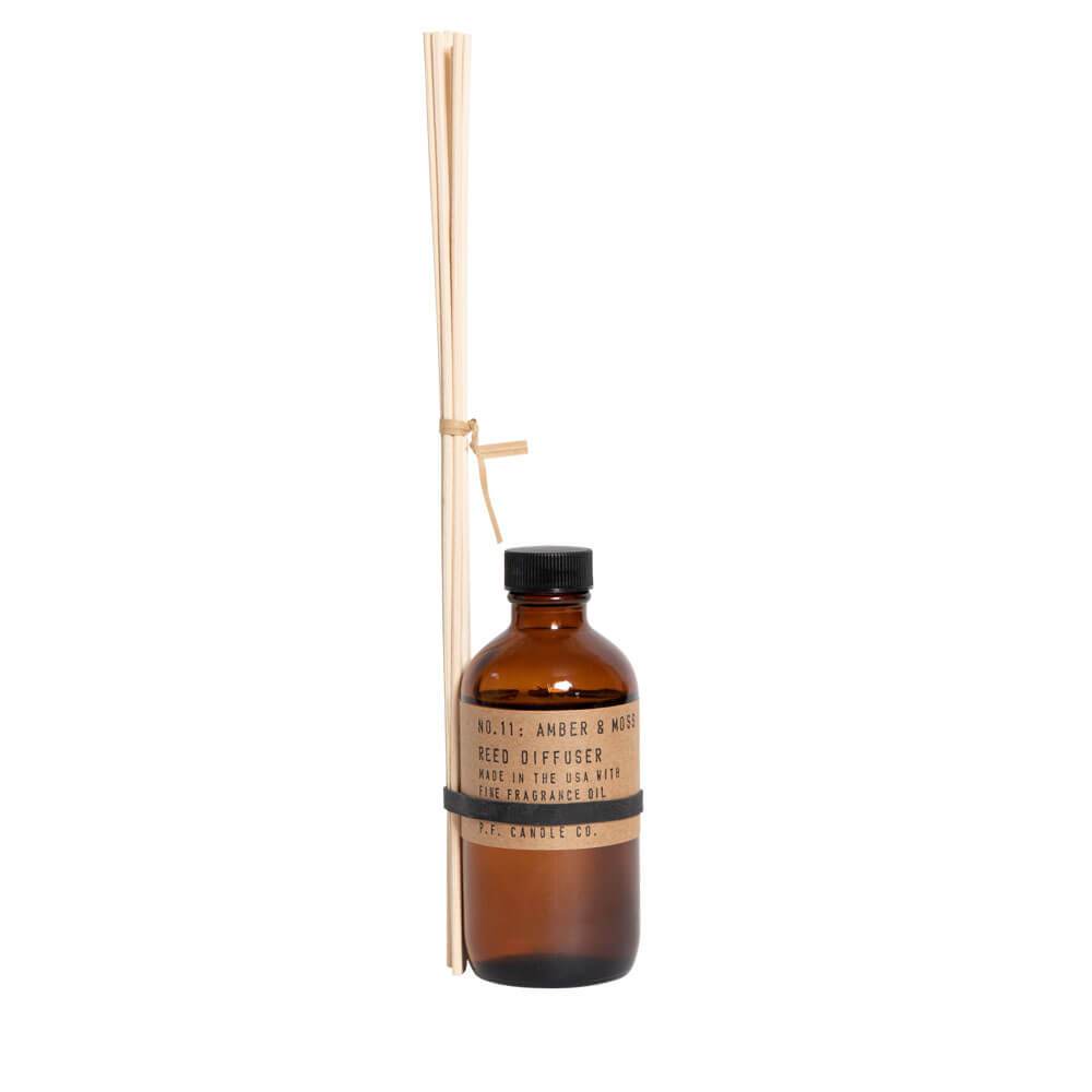 P.F. Candle Co. Amber And Moss Reed Diffuser Image 1