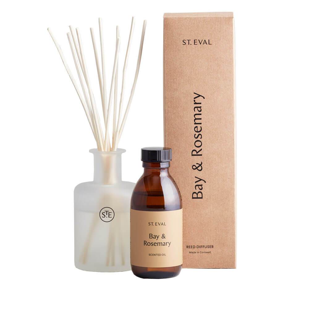 ST. Eval Bay And Rosemary Reed Diffuser Set Image 1