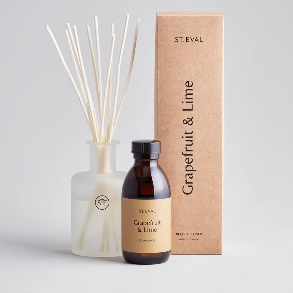 ST. Eval Grapefruit And Lime Reed Diffuser Set Image 1