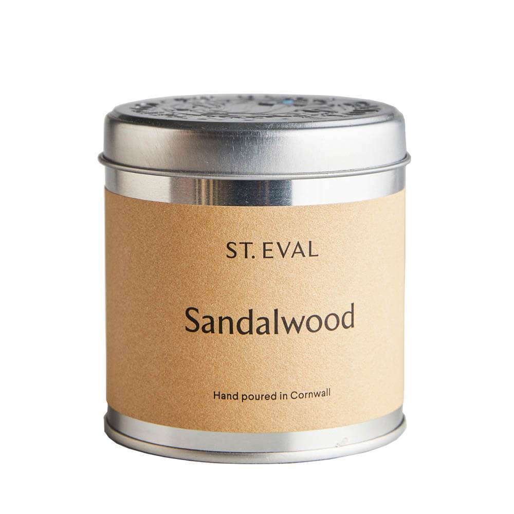 ST. Eval Sandalwood Scented Candle Tin Image 1
