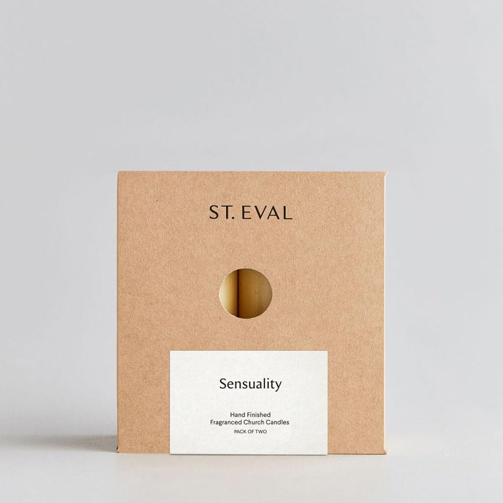 ST. Eval Sensuality 2x4 Scented Pillar Candle 2 Pack Image 1