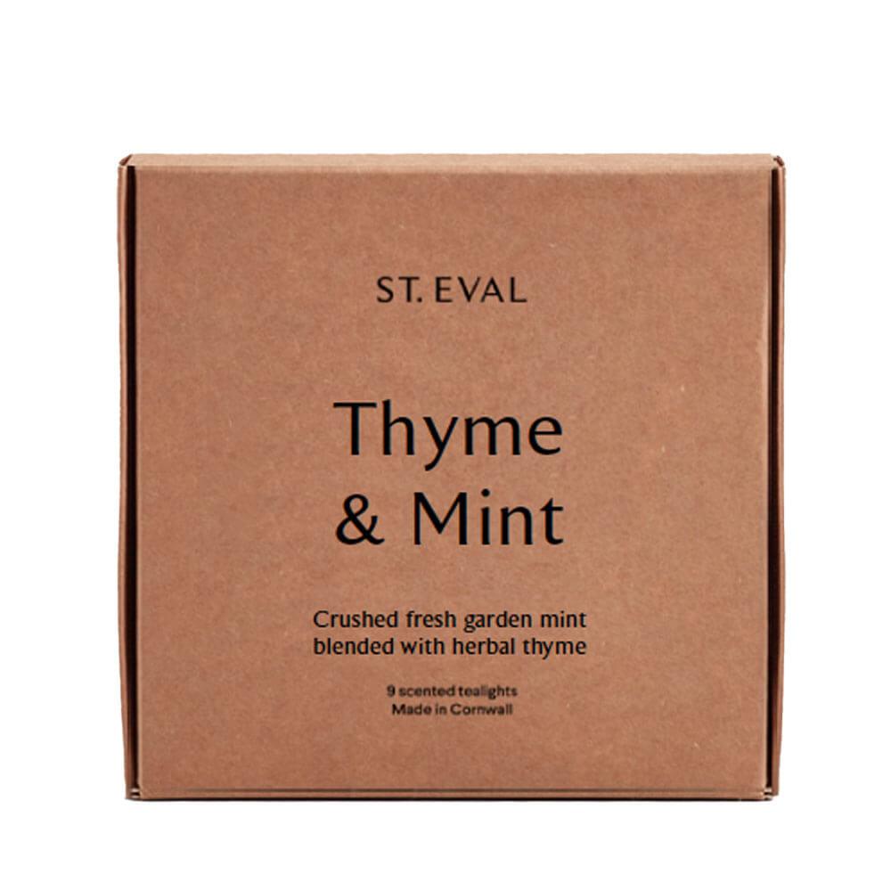 ST. Eval Thyme And Mint Scented Tea Lights Image 1