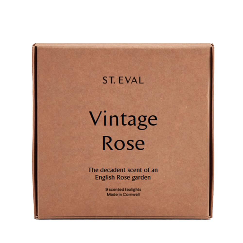 ST. Eval Vintage Rose Scented Tea Lights Image 1