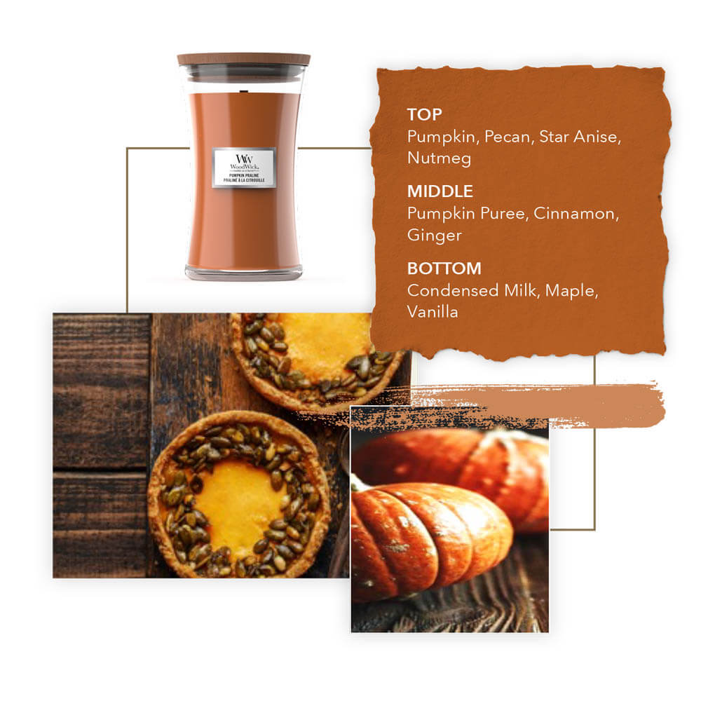 Pumpkin Spice 》Crackling Wood Wick Candle – Lilly & Co. Candle Company