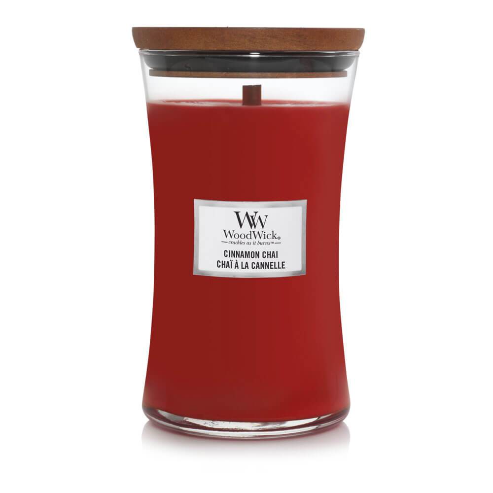 WoodWick Cinnamon Chai Large Jar Candle Image 1