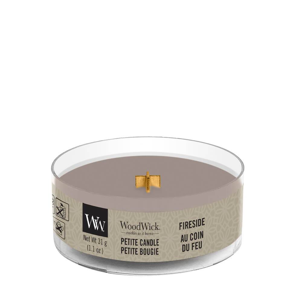 Woodwick Fireside Petite Candle Image 1