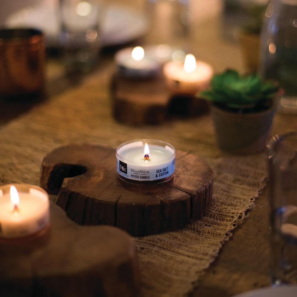 Woodwick Fireside Petite Candle Image 1