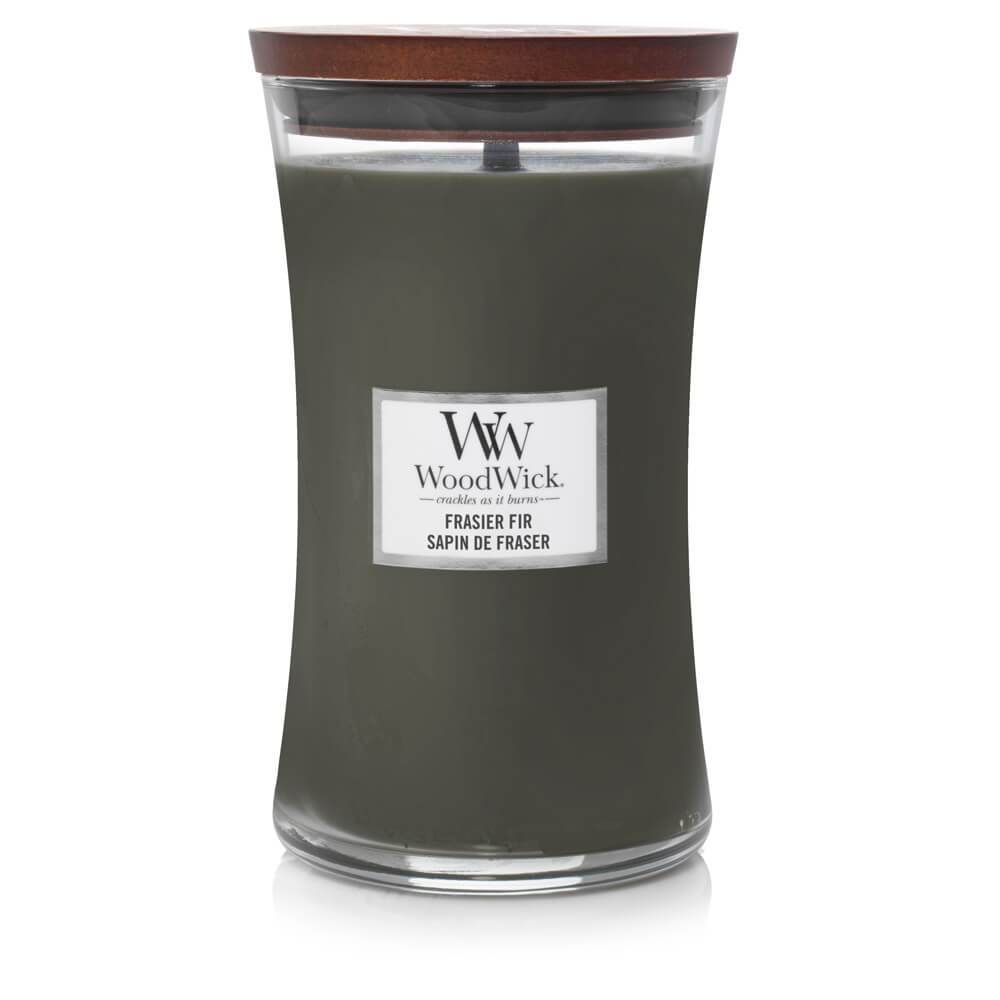 WoodWick Frasier Fir Large Jar Candle Image 1