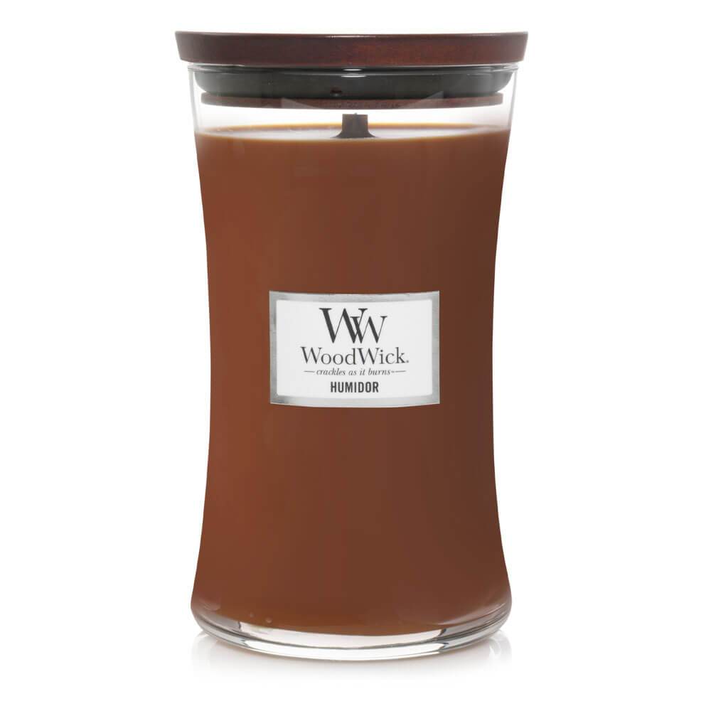 Woodwick Humidor Large Jar Candle Image 1