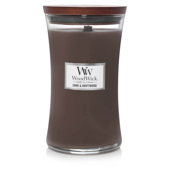 Sand & Driftwood WoodWick® Medium Hourglass Candle - Medium Hourglass  Candles