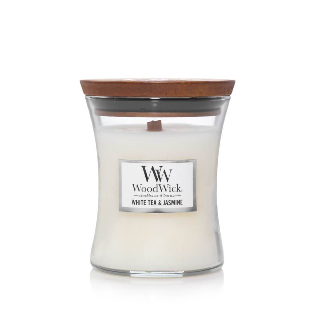 WoodWick White Tea & Jasmine Candle