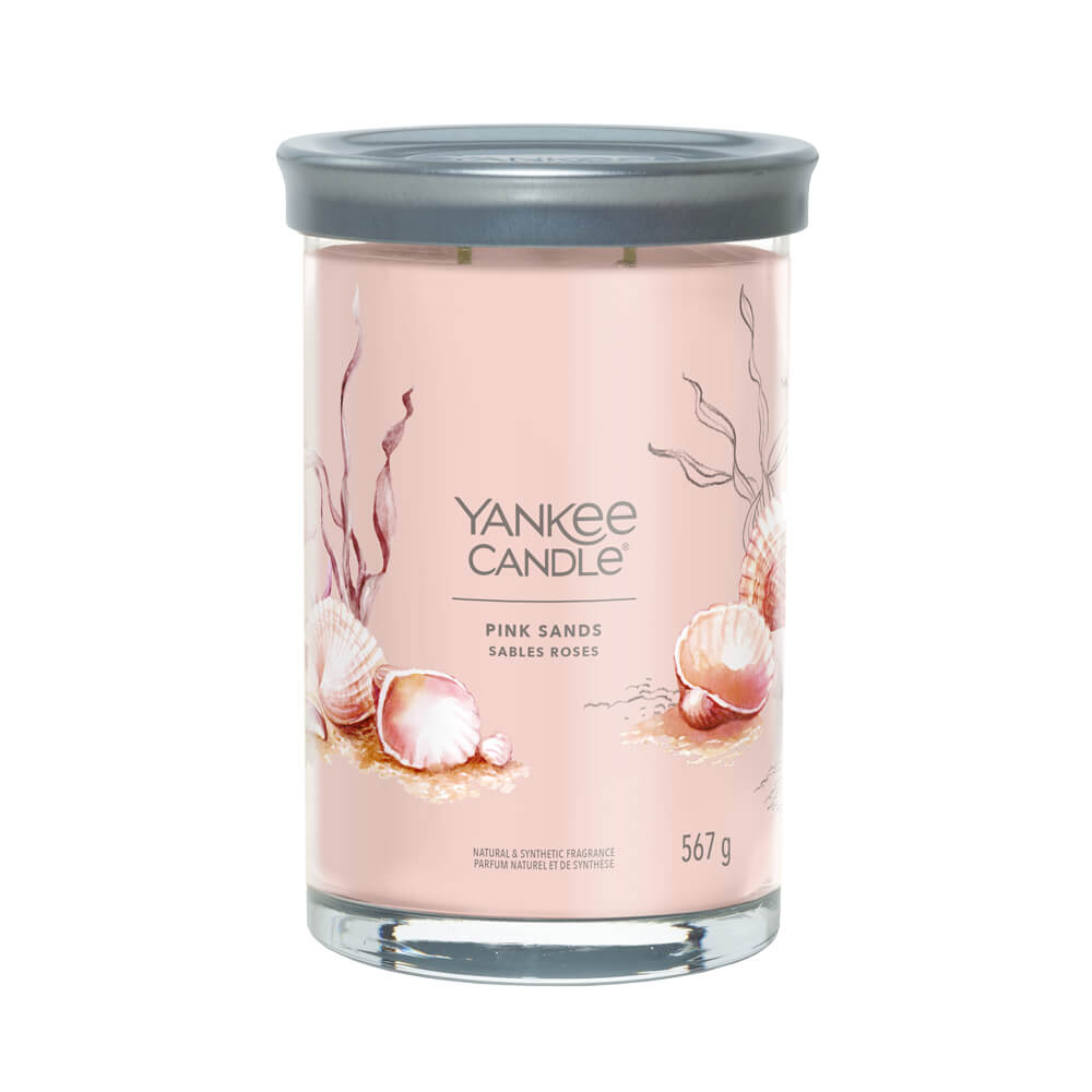 Yankee Candle Pink Sands Medium Jar Candle - Candles Direct