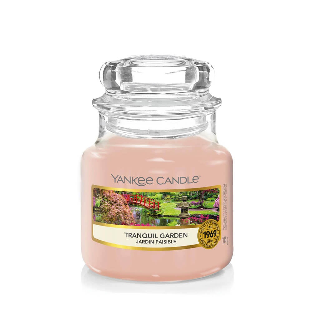 Yankee Candle Tranquil Garden Small Jar Candle - Candles Direct