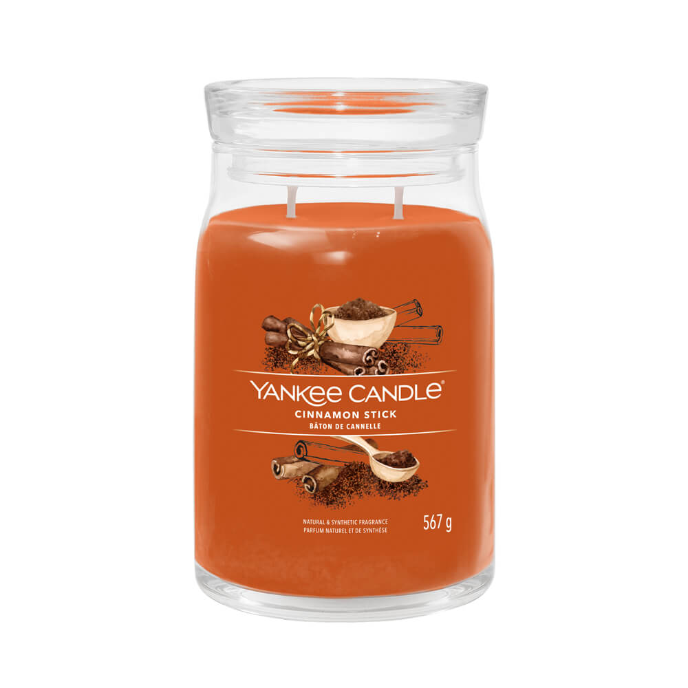 Yankee Candle Cinnamon Stick Signature Large Jar Candle - Candles Direct