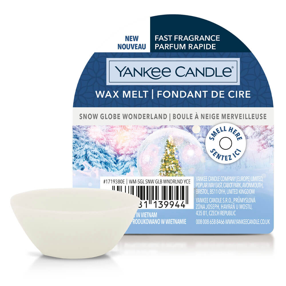 Yankee Candle Snow Globe Wonderland 3 Mini Votives Candle (candle/3x37g) -  Set candele