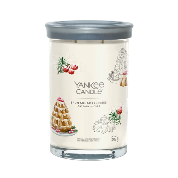 Yankee Candle Spun Sugar Flurries Signature Large Tumbler Candle - Candles  Direct