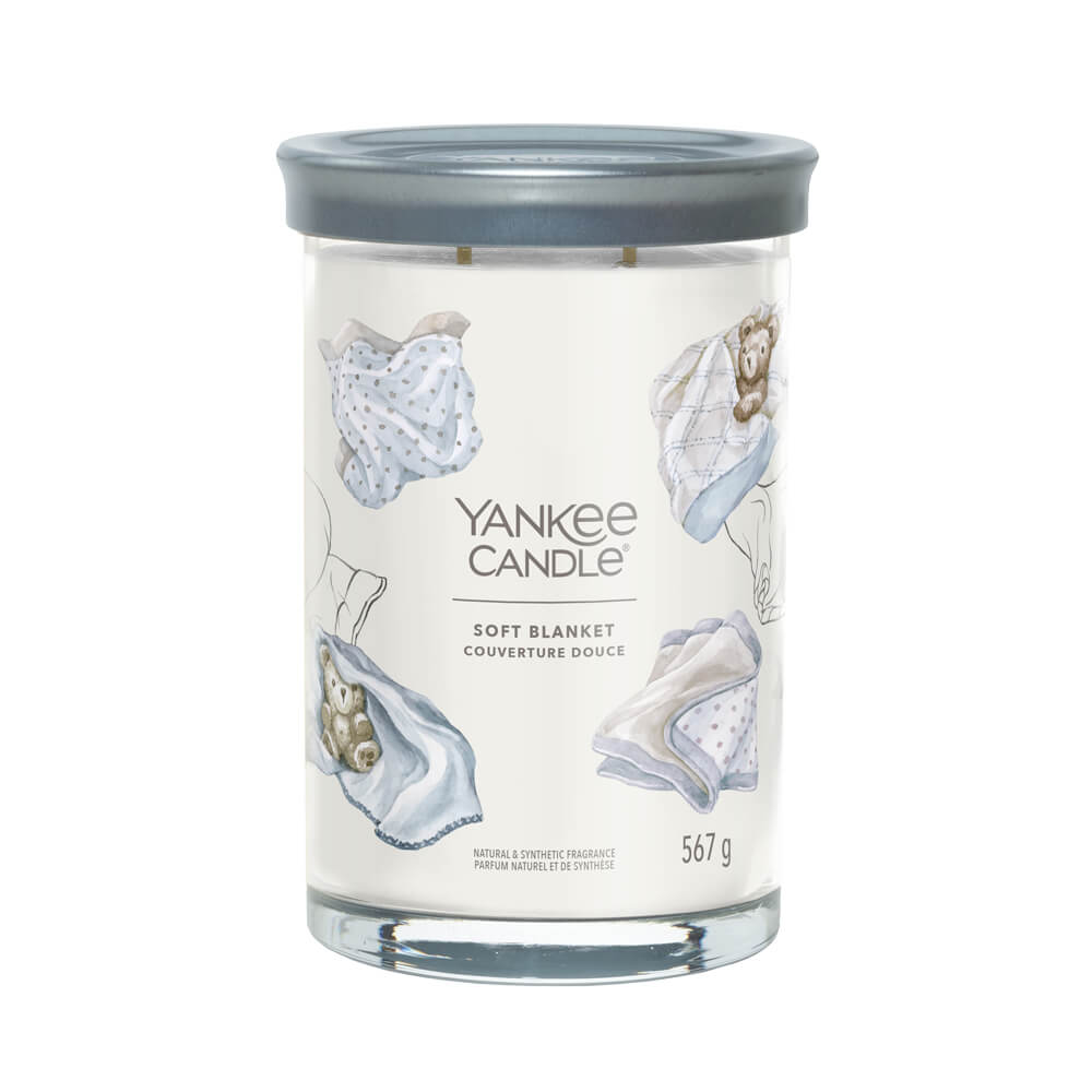 Yankee Candle SOFT BLANKET Large Jar 14.5 oz New