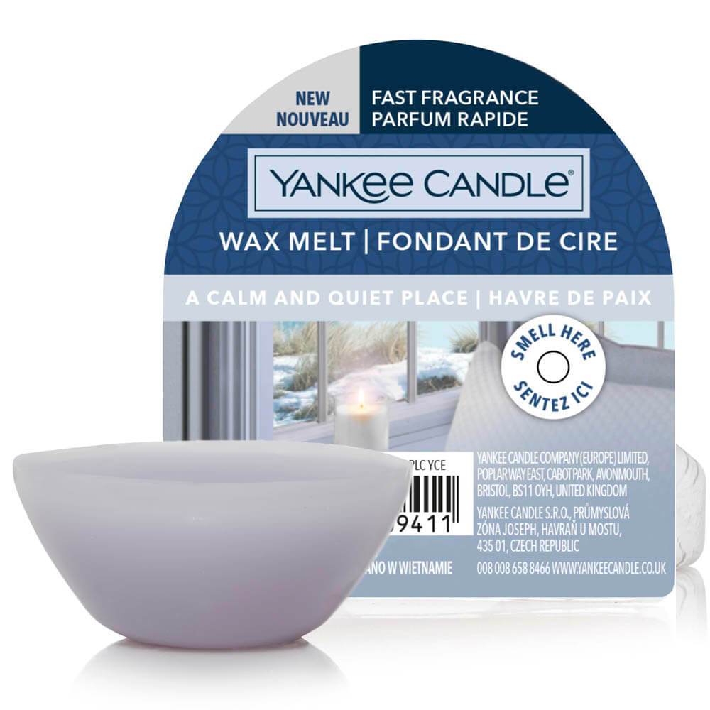 Yankee Candle A Calm And Quiet Place Wax Melt - Candles Direct