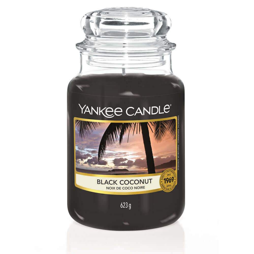 Yankee Candle Black Coconut Large Jar Candle Image 1