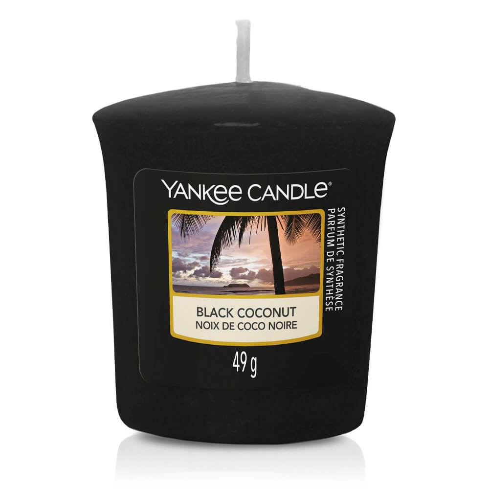 Yankee Candle Black Coconut Votive Candle Image 1