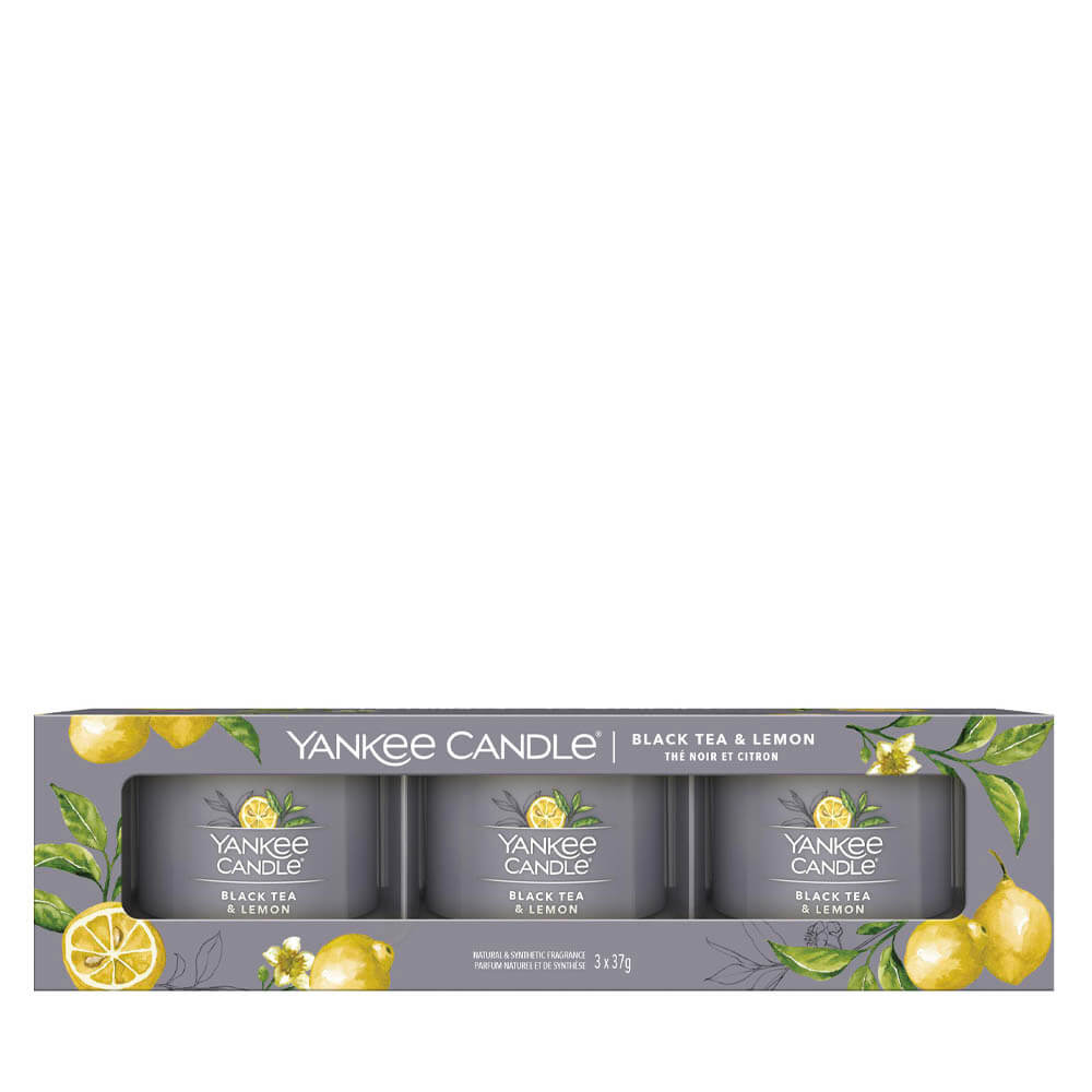 Yankee Candle Wax Melt Black Tea & Lemon - Scented Wax Melts