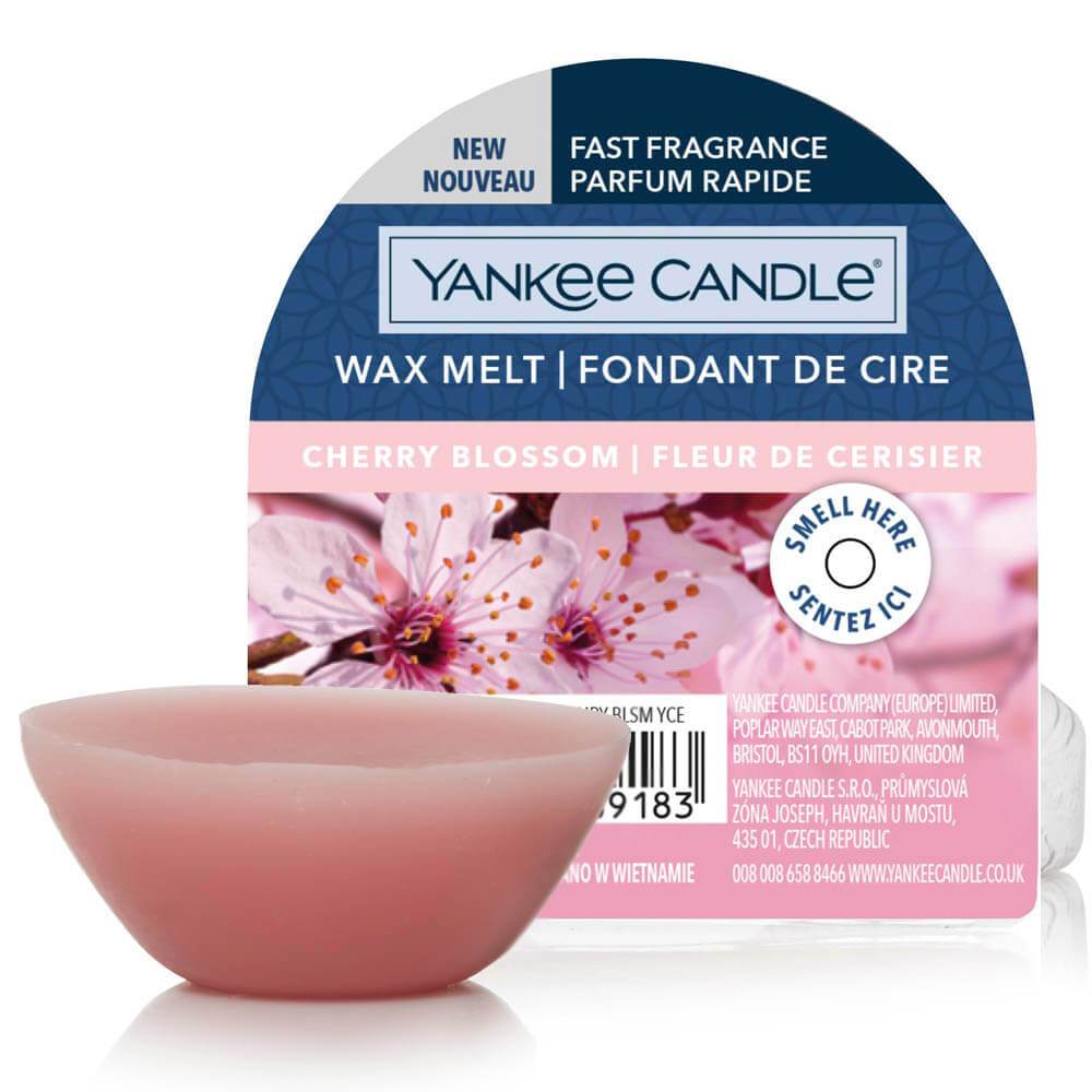 Yankee Candle Cherry Blossom Wax Melt Image 1