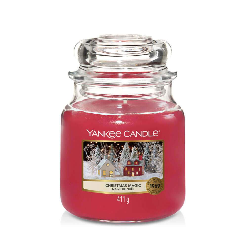 Yankee Candle Christmas Magic Medium Jar Candle Image 1