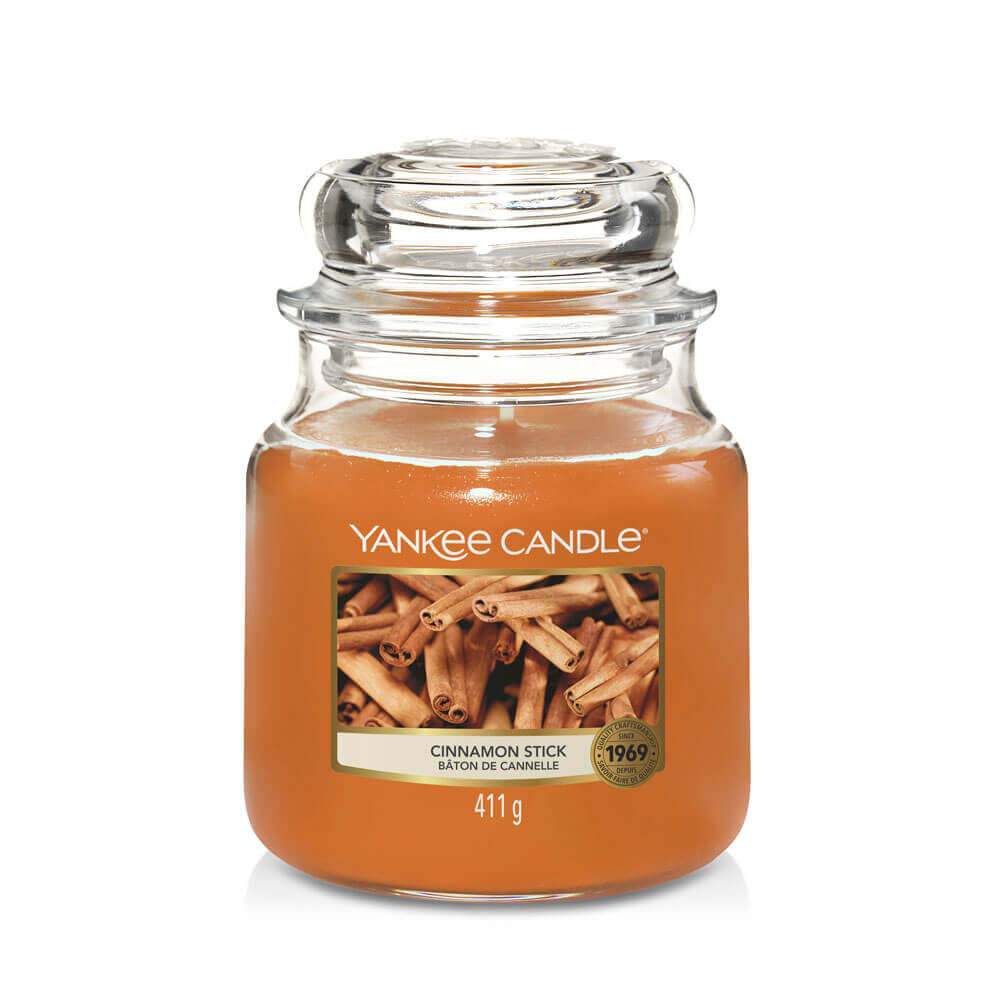 Yankee Candle Cinnamon Stick Medium Jar Candle Image 1